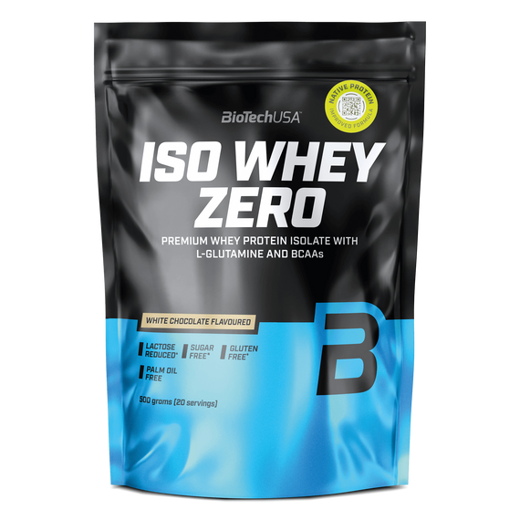 BioTech USA - Iso Whey Zero - 500 g biała czekolada