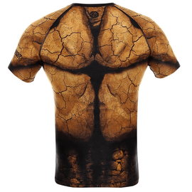 Poundout - Rashguard short sleeve STONE SUB-SKIN tech.