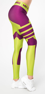 MEX - Women's Leggings Fit Girl Lime