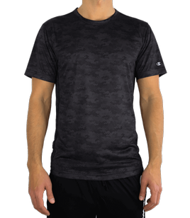 Champion - Koszulka treningowa Legacy Camo szara 001