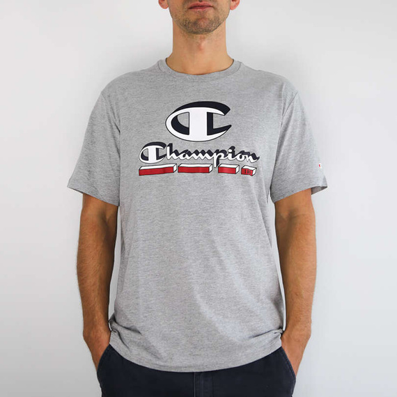 Champion - Crewneck T-Shirt Legacy Grey 001