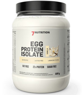 7Nutrition - Egg Protein Isolate 500 g - wanilia