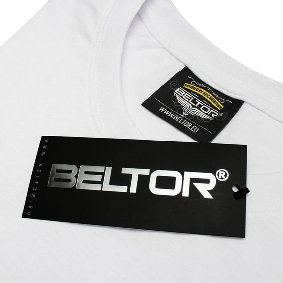 Beltor - Koszulka T-shirt Fight Brand Classic biały