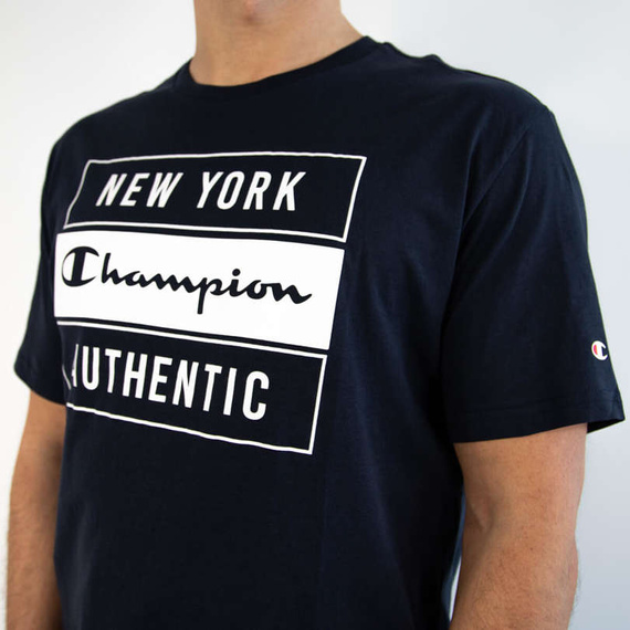 Champion - Crewneck T-Shirt Legacy Navy 001
