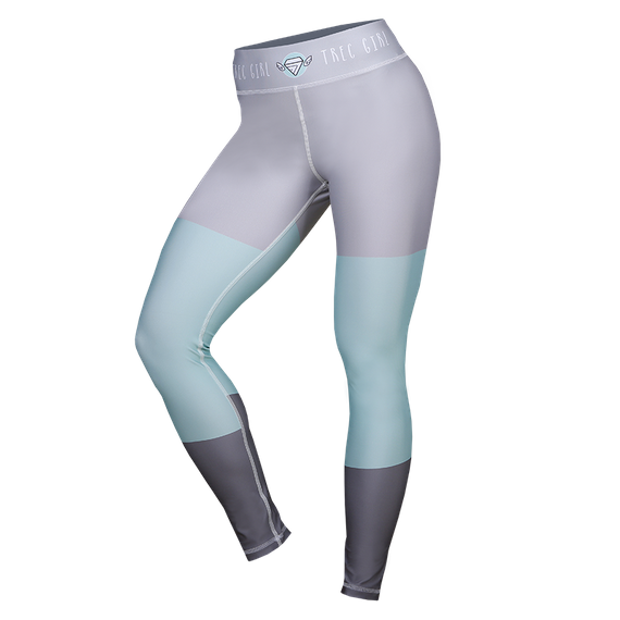 Trec - Leginsy damskie TW LEGGINGS TRECGIRL 020 SPRING MINT