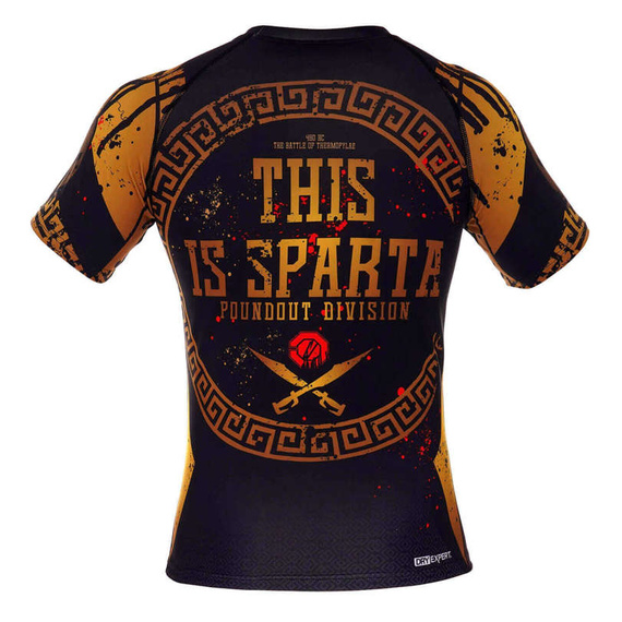 Poundout - Rashguard short sleeve SPARTA SUB-SKIN tech.