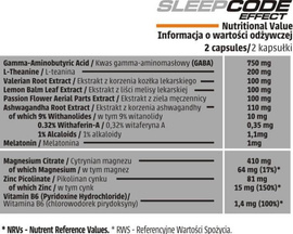 Human Code - Sleep Code Effect - 60 caps.