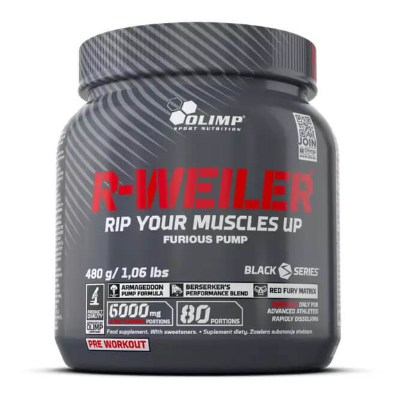 Olimp - R-WEILER - 480 g - limonkowo-miętowy