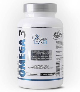 GenLab - Ultra Omega 3 - 72 kaps.