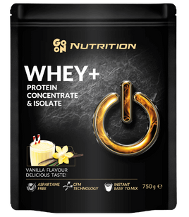 Go On - Białko serwatkowe Whey+ 750 g - wanilia