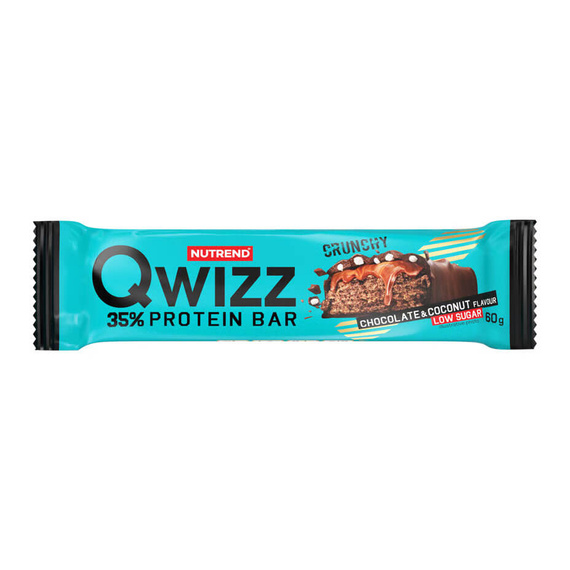 Nutrend - Qwizz Protein Bar 60 g - chocolate & coconut
