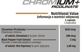 Human Code - Chromium Picolinate - 120 weg. kaps.