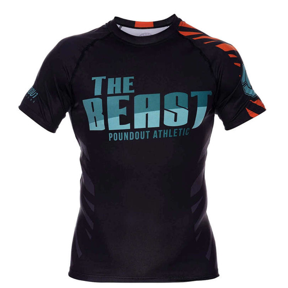Poundout - Rashguard short sleeve BEAST 3.0 SUB-SKIN tech.