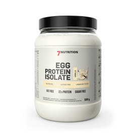 7Nutrition - Egg Protein Isolate 500 g - wanilia
