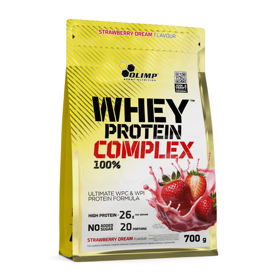 Olimp - Whey Protein Complex 100% - 700 g - strawberry