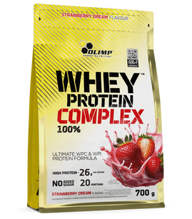Olimp - Whey Protein Complex 100% - 700 g - strawberry