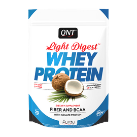 QNT - Light Digest Whey Protein - 500 g kokosowy