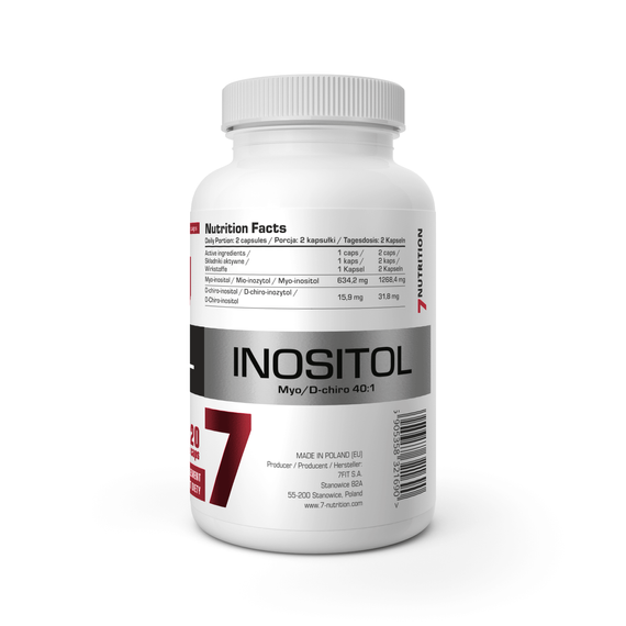7Nutrition - Inositol - 120 vege caps.