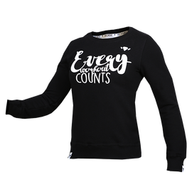 Trec - Bluza damska TW SWEATSHIRT TRECGIRL 09 STRONG BLACK