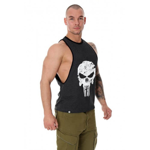 Poundout - Koszulka Tank Top HATE Grey