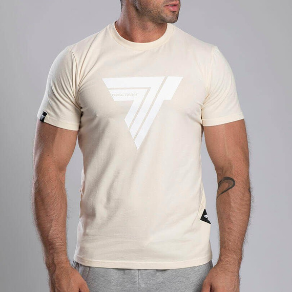 Trec - Koszulka TW TSHIRT PLAYHARD 025 Beige POWYSTAWOWA